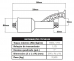 SGT-9811 Desforcimetro 1:78 7.800nm c/ 02 soquetes 32 e 33 mm