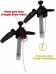 Kit Snow Pump + Toalha 40x60 + Luva Microfibra + V-Floc 500ml