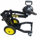 Carrinho Ergonômico + Chave de Impacto 320Kgf/m Rotta376 + Mangueira