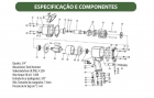 01.41.PN3401160 Chave de impacto 3/4 pol. s/ maleta