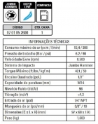 SGT-0526 Mini chave de impacto 1/2´´ 