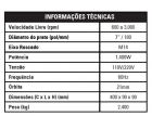 MXT-5135 Politriz rotativa 7 pol. 1400w