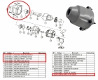 Carcaça frontal para Chave de Impacto à bateria SGT-7500