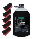 DARKER 5 Litros Renovador De Pneus Pretinho Brilhante - Linha VINTEX + 5 Aplicadores